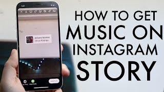 How To Add Music To Instagram Story! (2021)