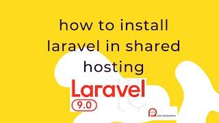 How to install Laravel in shared hosting