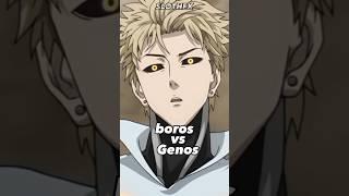 Boros Vs Genos #onepunchman #genos #shorts #anime