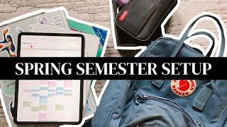 Spring Semester 2023 Reset with Me | Notion, Goodnotes, Digital Declutter