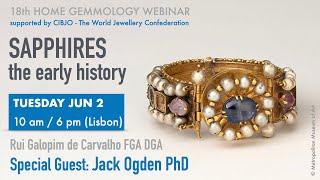 Sapphire, the Early History, with Dr Jack Ogden