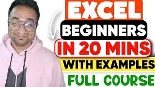 Excel Tutorial for Beginners 2024 - FREE Online Excel Course | Easy Excel Tutorial [Full Course]
