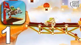 BRIDGE BUILDER ADVENTURE - Levels 1-10 - Gameplay Walkthrough Part 1 (iOS Android)