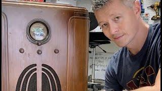 Restoring and modernizing a 1940's radio