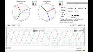 Energising RLC AC 3 phase #RealTimesimulation #TyphoonHIL