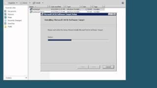 How to set up an iSCSI connection in WIndows Server 2008