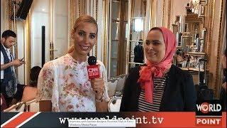 Interview with Fashion Designer Bouchra Filali in Paris with  Carolien Ter Linden