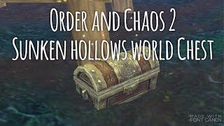 Order and Chaos 2: Sunken Hollows World chest walkthrough