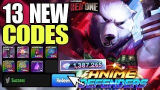 *NEW CODES* ROBLOX ANIME DEFENDERS CODES 2024 NOVEMBER | ANIME DEFENDERS CODE