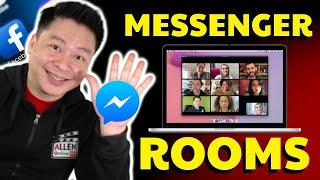 HOW TO USE FACEBOOK MESSENGER ROOMS 2020 (Tagalog / English)?