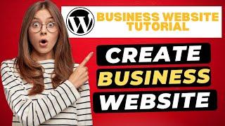 WordPress Business Website Tutorial (2024)  Perfect For ANY Business!