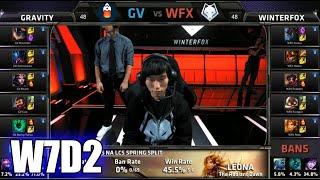 Gravity Gaming vs Winterfox | S5 NA LCS Spring 2015 Week 7 Day 2 | GV vs WFX W7D2G4 VOD 60FPS