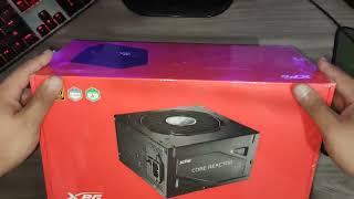 UNBOXING FONTE XPG CORE REACTOR 850W