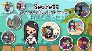 SECRETS IN TOCA LIFE WORLD that you probably didn't know  | Toca Boca Secrets | NecoLawPie