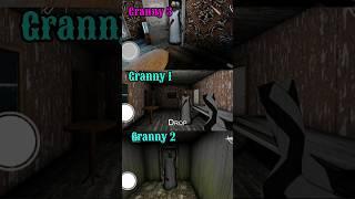 granny 3 and granny 1 and granny 2#shortvideo #grannyevolution #gaming