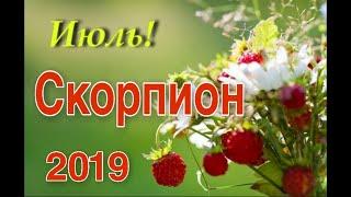 СКОРПИОН  ИЮЛЬ 2019 года  ТАРО ПРОГНОЗ #Расклады_на_тароВерховнаяЖрица