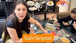 Suşi Yarışması | En çok yiyen kazanır | Parayı kaptılar