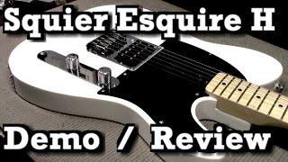 Guitar Vid | Squier Sonic Esquire H Demo, Review and Possible Mods