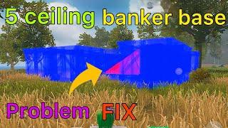 5 ceiling bunker base Fix || last island of survival || last day rules survival || #lios #ldrs