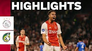 Back with a BIG win!  | Highlights Ajax - Fortuna Sittard | Eredivisie