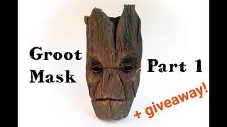 Groot mask tutorial - part 1: preparing the paper