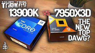 Faceoff e12 \\ 7950X3D vs 13900K // New Tarkov Top Dawg?