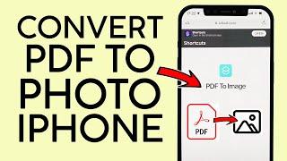 How to Convert PDF to Photo JPG, GIF, PNG on iPhone 2022