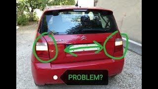 Citroen C2 1.1 - How to replace reverse lights switch