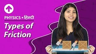 Types Of Friction | Hindi | Friction | Physics | Class 8