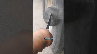 Tire Bubble Can Be Very Hazardous