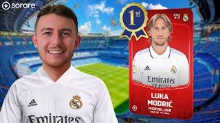 Modric Helped Me Win This EPIC Sorare Card For 1st Place