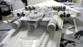 Part 1- 3 metre Executor Super Star Destroyer  -  Studio Scale build