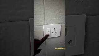 Modular 1 switch 1 socket connection