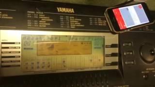 Iphone 5s vs yamaha psr-630