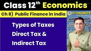 Types of Taxes || Direct Tax and Indirect Tax