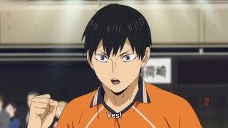 Kageyama Powerful Jump Serves Shocks Everyone:- Karasuno vs Inarizaki Haikyuu!! To The Top ep 19