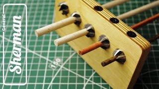 Easiest Way to make Wooden Dowels