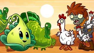 Растительные индейки против Зомби-куриц. РАСТЕНИЯ против ЗОМБИ 2 или PLANTS vs ZOMBIES 2 Серия 167