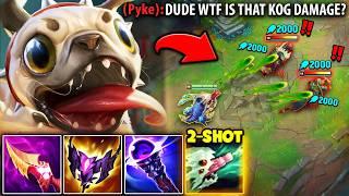 RIOT WILL NERF KOG'MAW AFTER THEY WATCH THIS... (BRAND NEW AP BUILD)