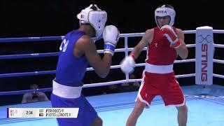 Semifinals (M71KG) ERKINBOEV FAZLIDDIN (UZB) vs VEITIA LLORENTE PEDRO ALEXIS (CUB) | IBA YWBChs 2022