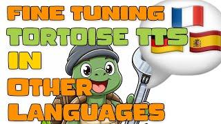 Train Tortoise TTS in English, Spanish, French, Italian, Portuguese, German, and more? Maybe?