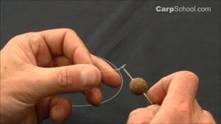 How to tie the Knotless knot to make a hair rig