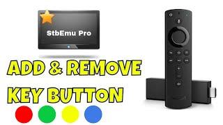 How To Add & Remove a Key Button From StbEmu Pro