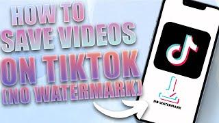 How to Download TikTok Videos WITHOUT Watermarks on IOS/ANDROID (Free & Easy in (2024))