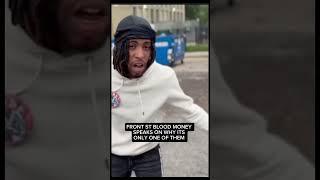Front Street blood money speaks on why it’s just one of him #ChicagoDrill #BloodMoney