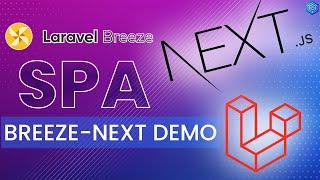 Laravel Breeze API & NextJS SPA Authentication - Breeze Next Demo