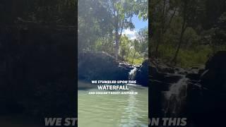 EPIC Waterfall Jumps  #lifeaswegomez #waterfall #familyadventure