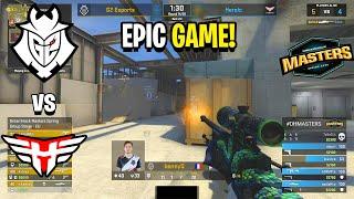 EPIC GAME! - G2 vs Heroic - DreamHack Masters - BEST MOMENTS | CSGO