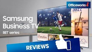 Samsung Biz TV BET Series Overview