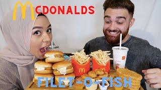 FILET-O-FISH MCDONALDS MUKBANG | HASHBROWNS, FRIES, NUGGETS